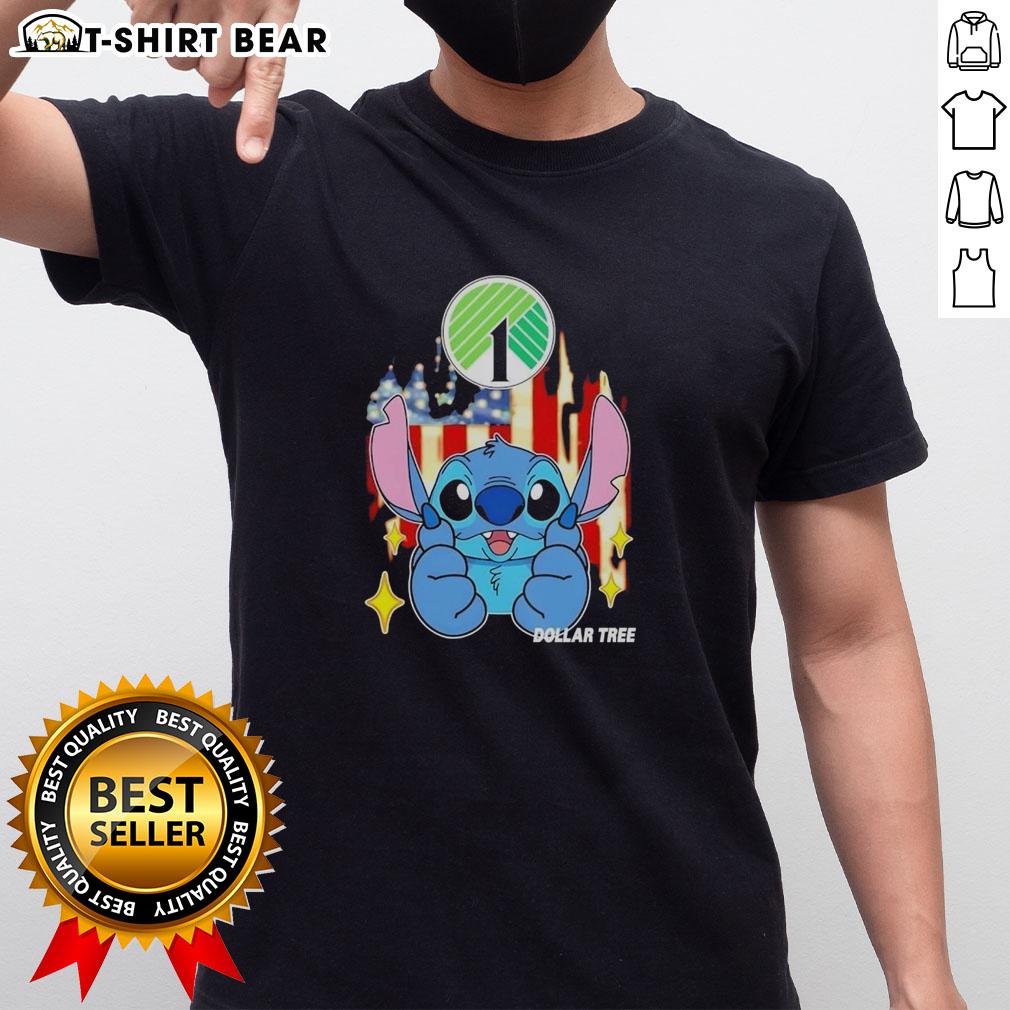 Pretty Stitch Like Dollar Tree Usa Flag T Shirt Pretty Stitch Like Dollar Tree USA Flag T-Shirt featuring vibrant colors and patriotic design perfect for summer wear.