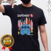 Alt Text: Pretty Stitch Safeway USA Flag T-Shirt featuring a vibrant American flag design and comfortable fit for casual wear.