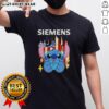 Pretty Stitch Siemens USA flag t-shirt featuring vibrant colors and a stylish design for patriotic apparel.