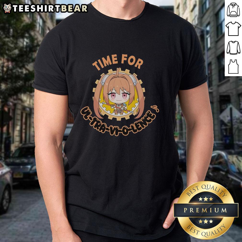 pretty-time-for-ul-tra-vi-o-lence-anime-t-shirt Pretty Time For Ul-Tra-Vi-O-Lence Anime T-Shirt featuring vibrant graphics and stylish design for anime fans.