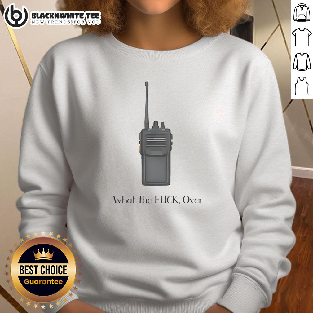 Pretty Vertex Standard Vx 451 What The Fck Over Sweatshirt Pretty Vertex Standard Vx-451 sweatshirt featuring 'What The F*ck' design, perfect for casual streetwear style.
