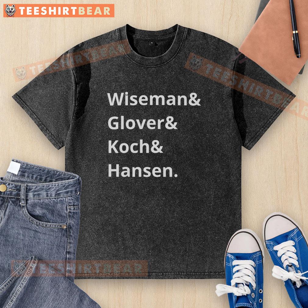 pretty-wiseman-and-glover-and-koch-and-hansen-washed-t-shirt Pretty Wiseman and Glover and Koch and Hansen washed t-shirt in vibrant colors, perfect for casual wear.