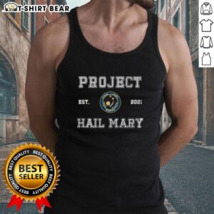 Pretty Space Mission Project Hail Mary 2021 tank top featuring a vibrant cosmic design and stylish fit for space enthusiasts.