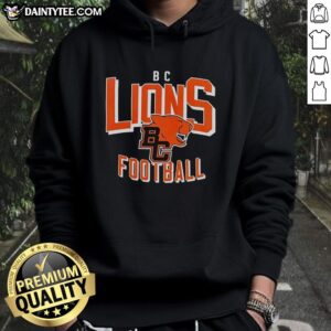 Good BC Lions Football Logo hoodie in vibrant colors, perfect for fans supporting their team in style.