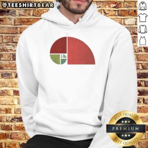 Stylish Awesome Golden Ratio Hoodie featuring a unique design, perfect for fashion enthusiasts and math lovers alike.