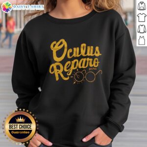 Good Oculus Reparo sweatshirt featuring a stylish design ideal for fans of magical themes and cozy apparel.
