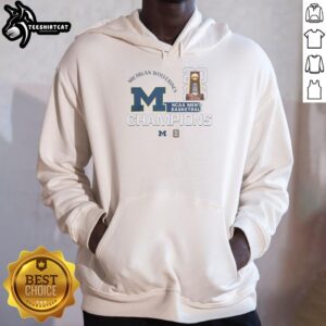 Stylish Michigan Wolverines NCAA Basketball Champions 2026 hoodie featuring team colors and logo, perfect for fans.