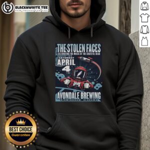 Alt Text: Awesome The Stolen Faces 2026 Birmingham AL hoodie poster featuring vibrant graphics and event details.