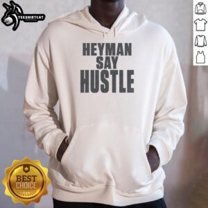 Premium WWE Heyman Hustle Hoodie featuring bold graphics and comfortable fit for wrestling fans and enthusiasts.