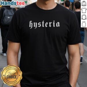 Alt Text: Premium Hysteria Skool for Insane Kids T-Shirt featuring a fun, colorful design perfect for adventurous children.