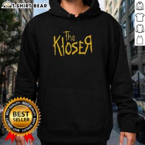 Top The Kloser Logo Hoodie featuring a stylish design and vibrant colors, perfect for casual wear and fashion enthusiasts.