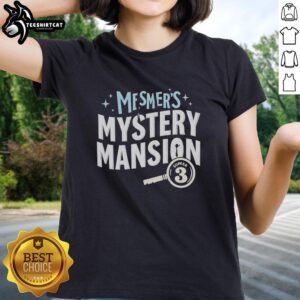 Alt Text: Nice The Boys Season 5 Supe The Worm Mesmers Mystery Mansion Ladies Tee featuring vibrant graphics and stylish design.