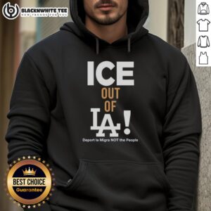Nice Los Angeles Dodgers Ice Out of LA hoodie featuring bold team graphics and a stylish design, perfect for fans.