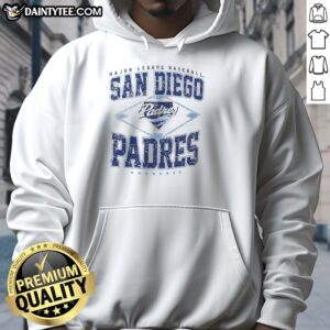 Hot San Diego Padres Major League Baseball Cooperstown Diamond Hoodie featuring team logo and stylish design.