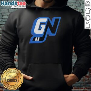 Premium Game Notes hoodie featuring a stylish initials logo, perfect for gamers and fashion enthusiasts.