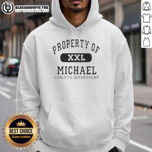 XXL Michael hoodie in vibrant colors, showcasing original design and comfortable fabric, perfect for casual wear.