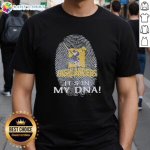 Alt Text: Pretty Highlanders Rugby Club 2026 'It's In My DNA' fingerprint T-shirt design showcasing team spirit and pride.