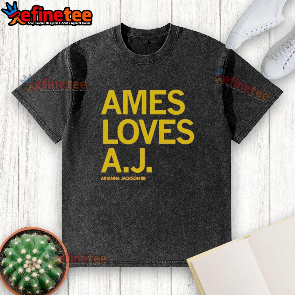 top-ames-loves-a-j-arianna-jackson-washed-t-shirt Top Ames Loves A J Arianna Jackson washed t-shirt featuring a trendy design, perfect for casual wear.