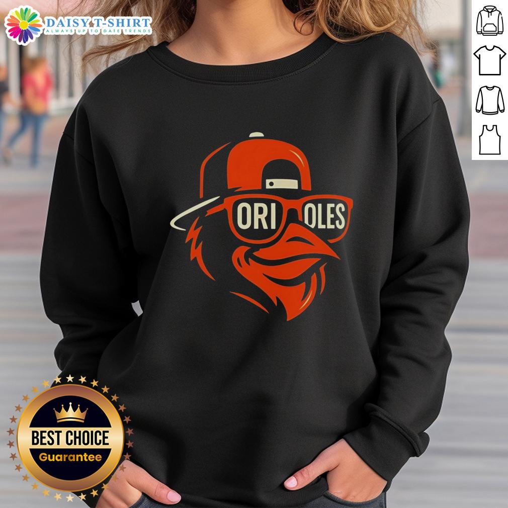 Top Baltimore Orioles Name Love Style Animal Mascot Sweatshirt Cozy Baltimore Orioles sweatshirt featuring a stylish animal mascot design, perfect for fans showcasing team spirit.