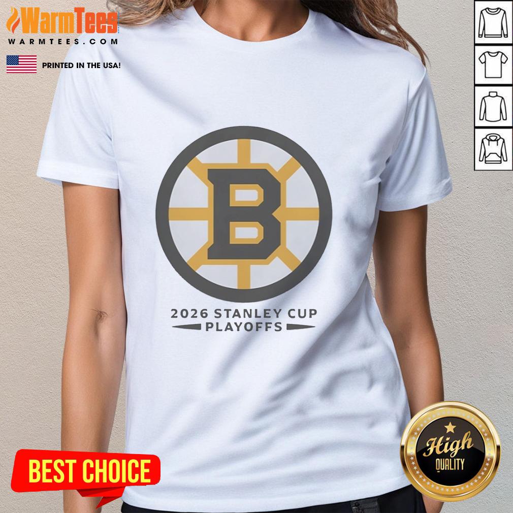 top-boston-bruins-ice-hockey-nhl-stanly-cup-playoffs-big-logo-ladies-tee Top Boston Bruins ice hockey NHL Stanley Cup Playoffs big logo on a stylish ladies tee for fans.