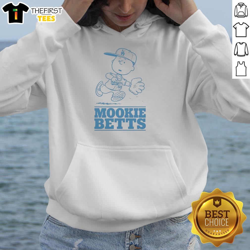 top-charlie-brown-x-los-angeles-dodgers-mookie-betts-hoodie Top Charlie Brown X Los Angeles Dodgers Mookie Betts T-Shirt - Image 2