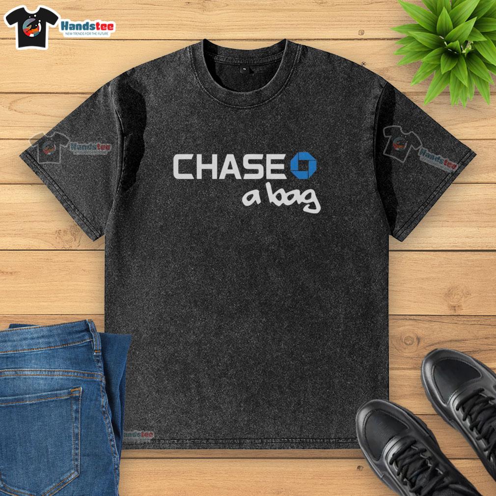 top-chase-a-bag-chase-bank-logo-washed-t-shirt Top Chase A Bag Chase Bank logo washed t-shirt, stylish design for fans of Chase Bank and trendy casual wear.