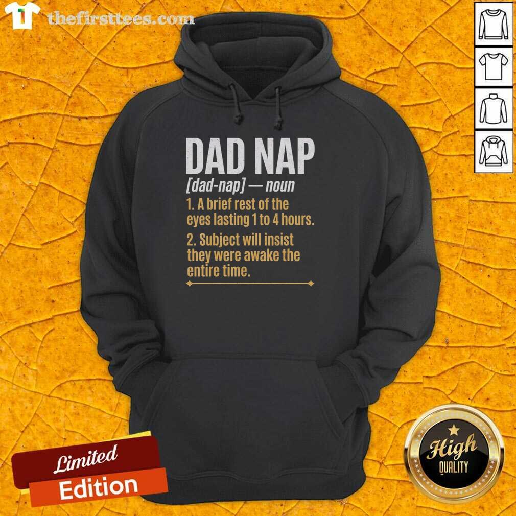 top-dad-nap-definition-fathers-day-humor-sleeping-dad-hoodie Alt Text: Funny hoodie design featuring 'Top Dad Nap Definition' for Father's Day, showcasing a sleeping dad illustration.