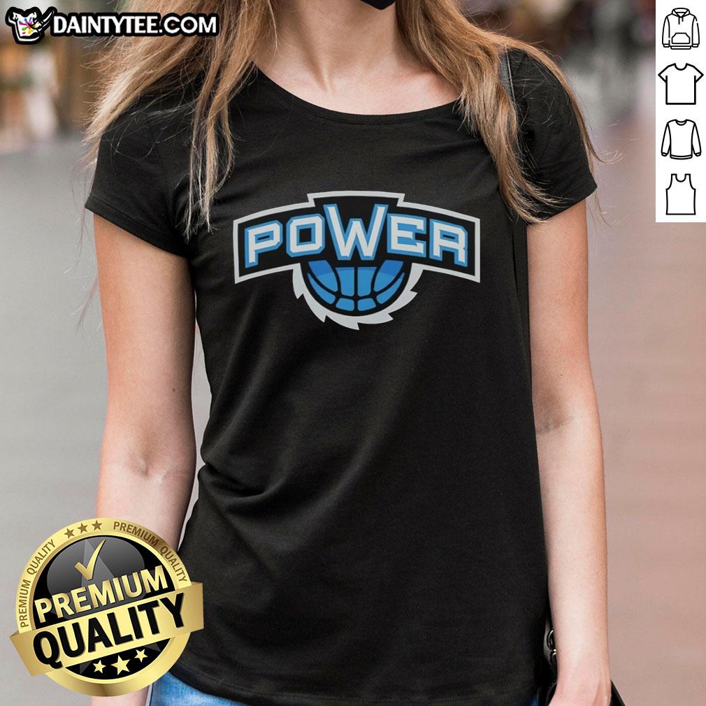 top-dallas-power-basketball-big3-logo-ladies-tee Top Dallas Power Basketball Big3 Logo T-Shirt - Image 3