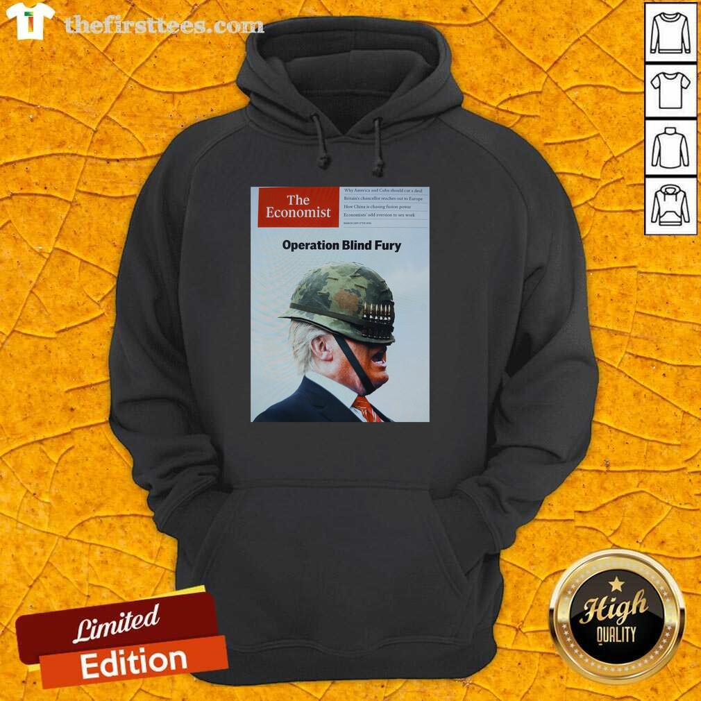 top-donald-trump-the-economist-operation-blind-fury-hoodie Alt Text: Top Donald Trump Economist Operation Blind Fury Hoodie showcasing a bold design and vibrant colors, perfect for fans.