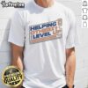 Top Helping Others Level Up T-Shirt