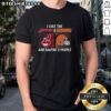 Top 'I Like The Cleveland Indians And Cleveland Browns And Maybe 3 People' T-Shirt showcasing fan pride for Cleveland sports.