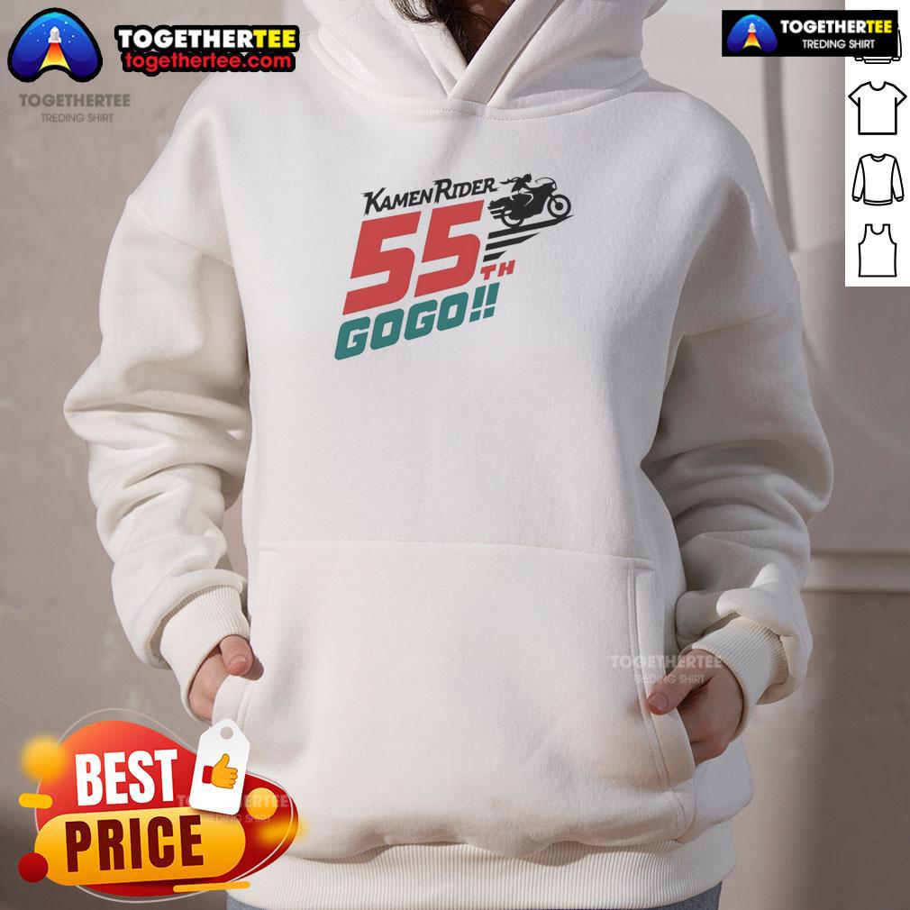 Top Kamen Rider 55Th Gogo Biker Hoodie Alt Text: Stylish Top Kamen Rider 55th Gogo Biker Hoodie featuring vibrant graphics and a comfortable fit for fans.