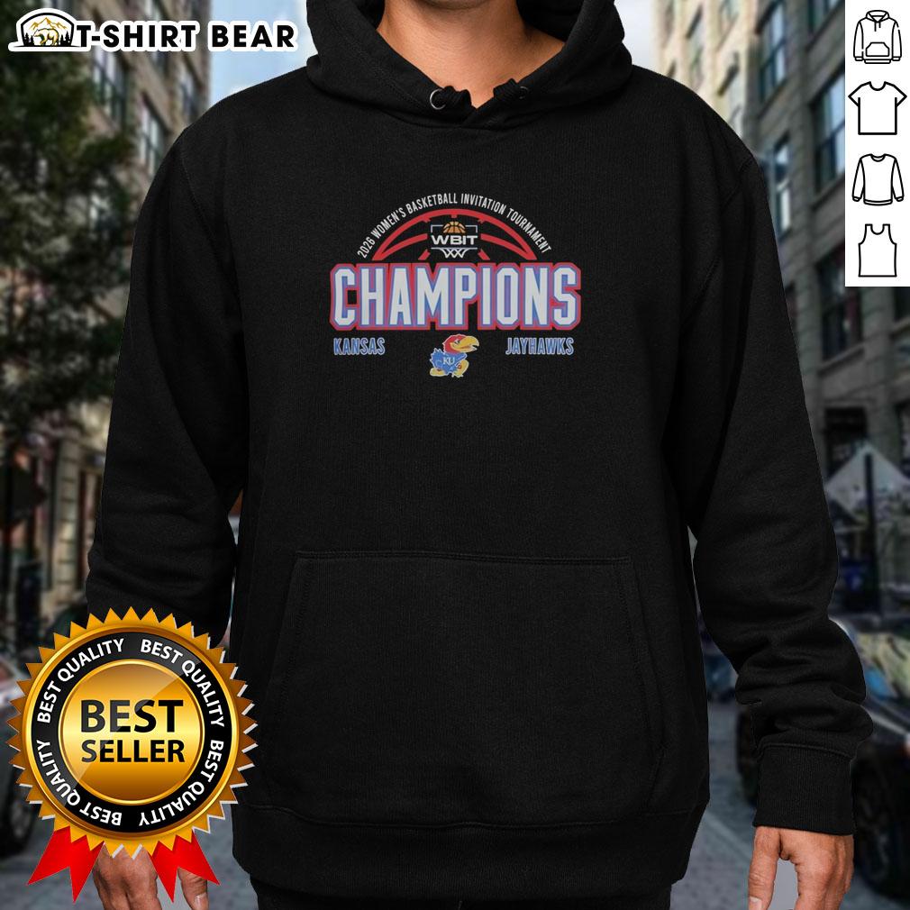 Top Kansas Jayhawks Wbit Women'S Basketball Champions 2026 Hoodie 2026 Kansas Jayhawks Women's Basketball Champions hoodie showcasing team colors and logo, perfect for fans.
