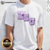 Top KSU Est 1863 Lavender Tee T-Shirt featuring a stylish design for Kansas State University fans.