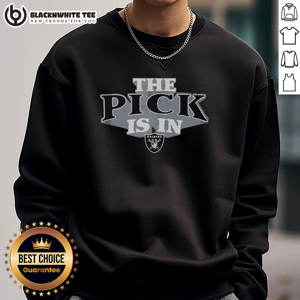 Top Las Vegas Raiders Pick Is In Sweatshirt