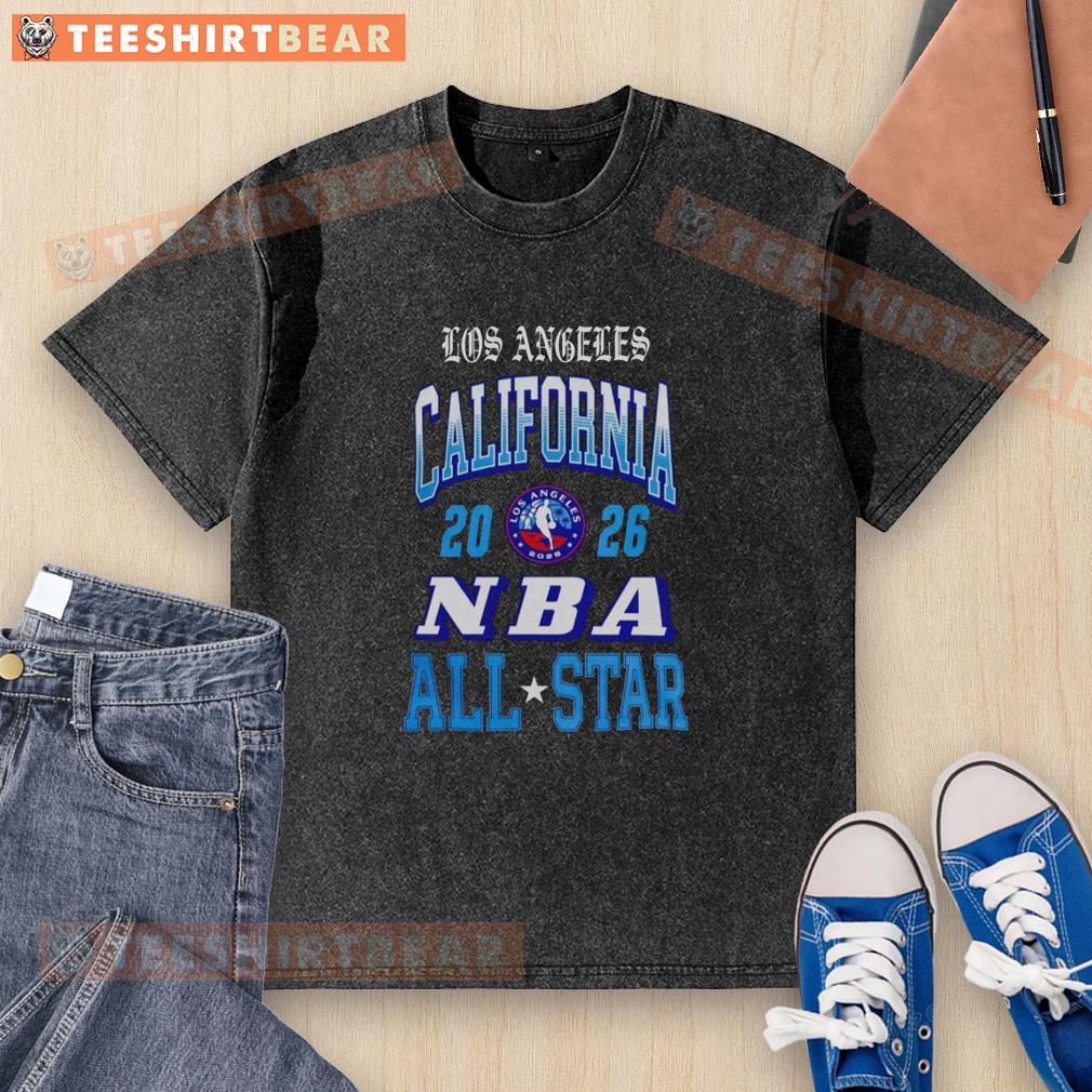 top-los-angeles-california-2026-nba-all-star-game-hometown-washed-t-shirt Top Los Angeles California 2026 NBA All-Star Game Hometown washed t-shirt featuring vibrant team colors and logo.