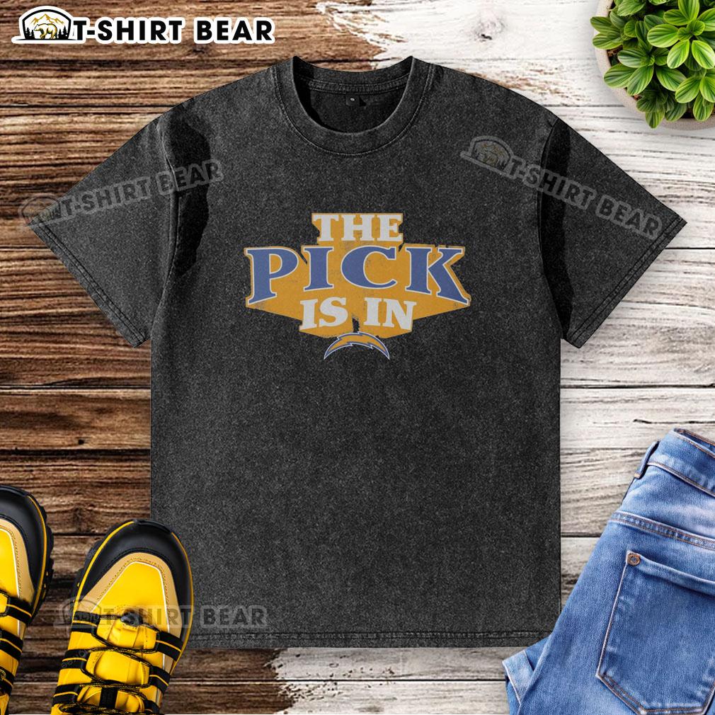 Top Los Angeles Chargers Pick Is In Washed T Shirt