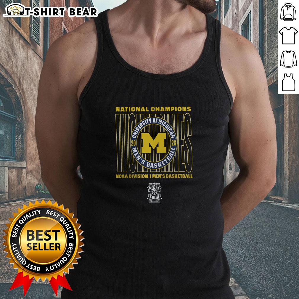 Top Michigan Wolverines 2026 Ncaa Men'S Basketball National Champions Tank Top