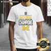 2026 Michigan Wolverines NCAA Division I Men's Basketball National Champions T-Shirt featuring team colors and logo.