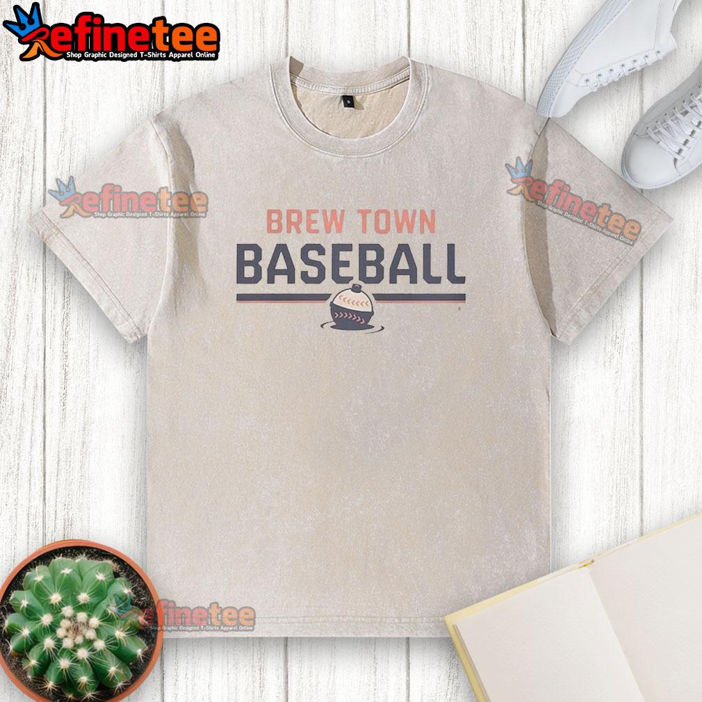 top-milwaukee-brewers-nike-brew-town-baseball-2026-city-connect-washed-t-shirt Top Milwaukee Brewers Nike Brew Town 2026 City Connect washed t-shirt showcasing vibrant team logo and comfortable fit.