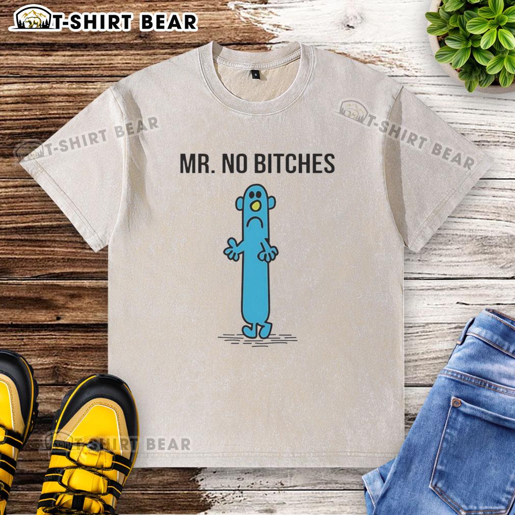 Top Mr Men Of Roger Hargreaves Mr No Bitches Washed T Shirt Top Mr Men of Roger Hargreaves Mr No Bitches washed t-shirt featuring vibrant design and playful character illustration.