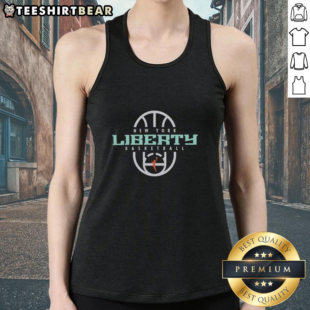 top-new-york-liberty-basketball-2026-on-court-authentic-practice-logo-tank-top Alt Text: Top New York Liberty Basketball 2026 authentic on-court logo tank top for fans and players.