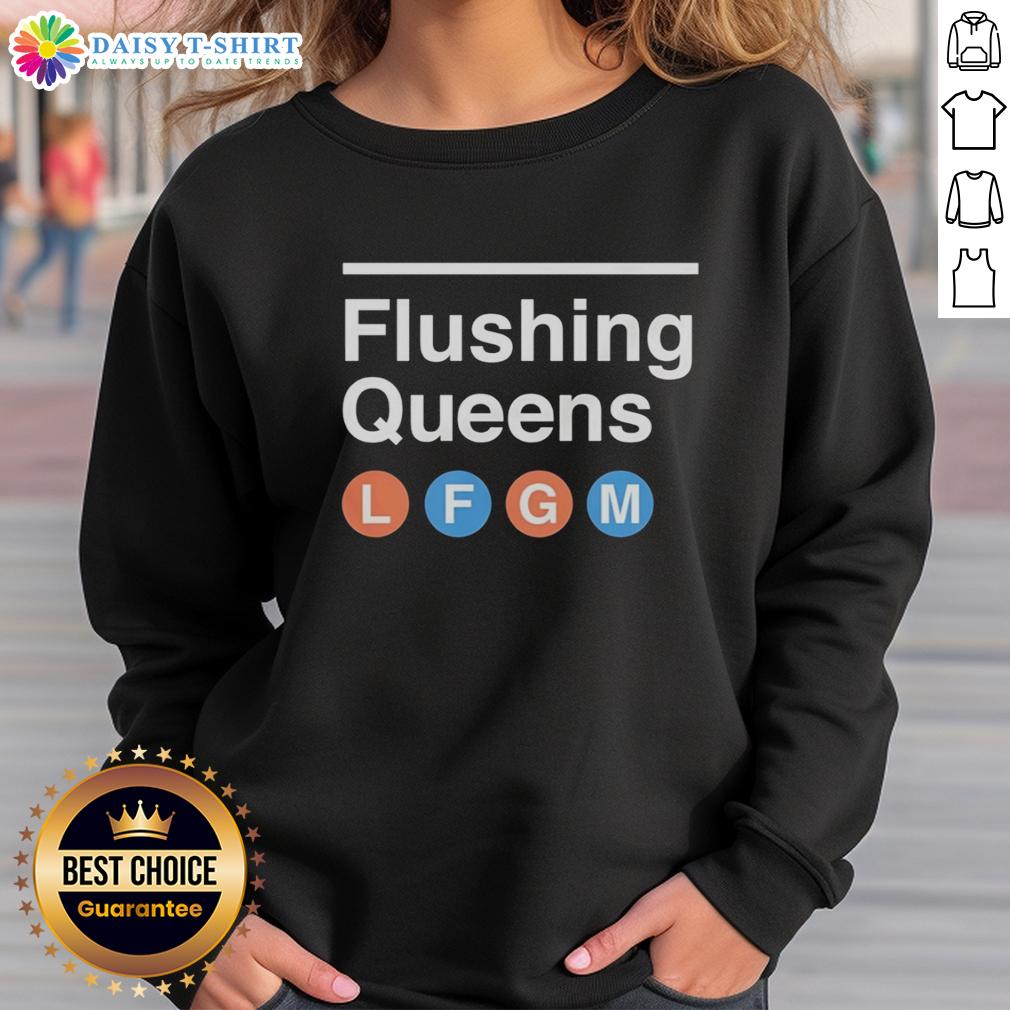 Top New York Mets Baseball Flushing Queens Lfgm Logo Sweatshirt Top New York Mets baseball sweatshirt featuring the Flushing Queens LFGM logo, perfect for fans and game day.