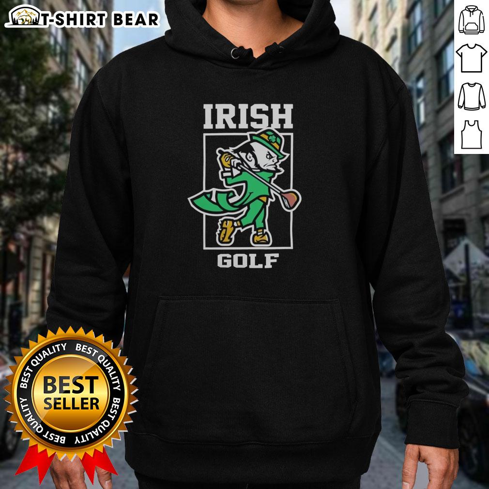 Top Notre Dame Fighting Irish Golf Leprechaun 2026 Hoodie 2026 Notre Dame Fighting Irish Golf Hoodie featuring iconic Leprechaun design, perfect for fans and golfers alike.