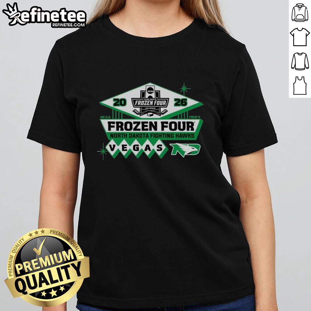 top-official-north-dakota-ice-2026-ncaa-hockey-frozen-four-ladies-tee Top Official North Dakota Ice 2026 NCAA Hockey Frozen Four Ladies Tee showcasing team spirit in vibrant colors.