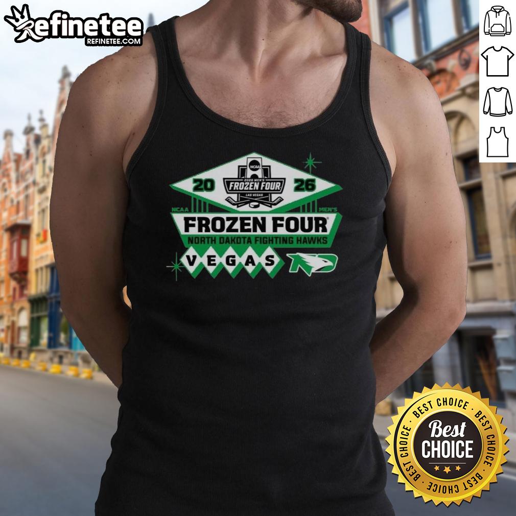 top-official-north-dakota-ice-2026-ncaa-hockey-frozen-four-tank-top Top official North Dakota Ice 2026 NCAA Hockey Frozen Four tank top featuring vibrant team colors and logo design.