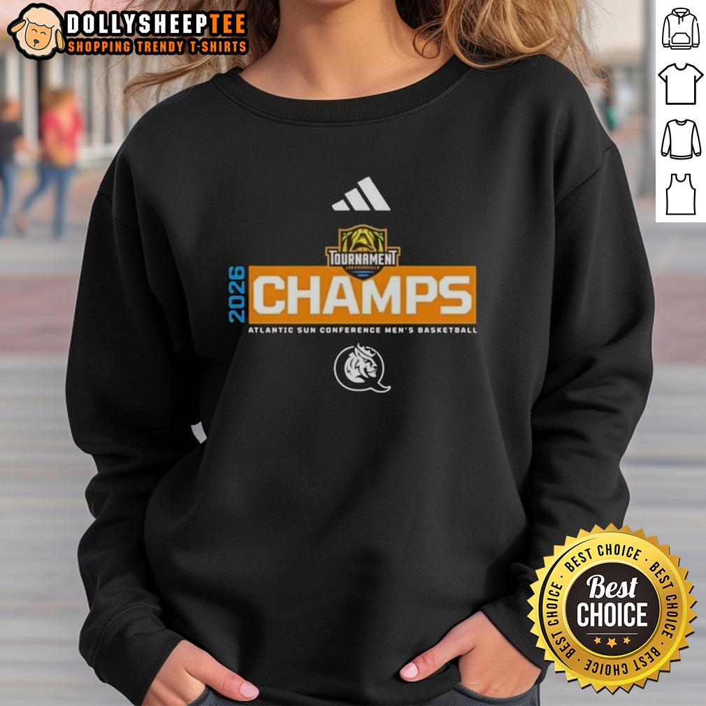 Top Queens Royals 2026 Atlantic Sun Conference Mens Basketball Tournament Champions Sweatshirt Top Queens Royals 2026 Atlantic Sun Conference Men's Basketball Tournament Champions sweatshirt design.
