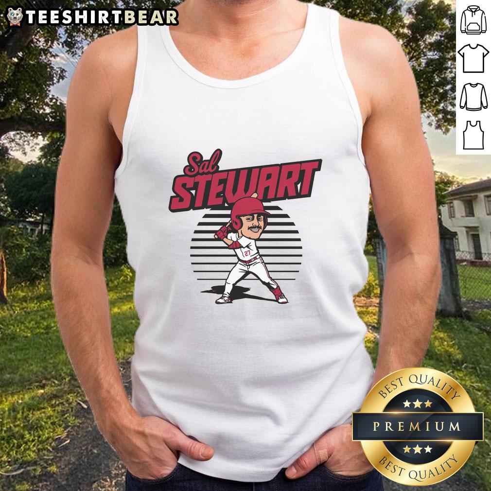 top-sal-stewart-caricature-toon-tank-top Top Sal Stewart caricature in a colorful toon design on a stylish tank top, perfect for fans of unique apparel.