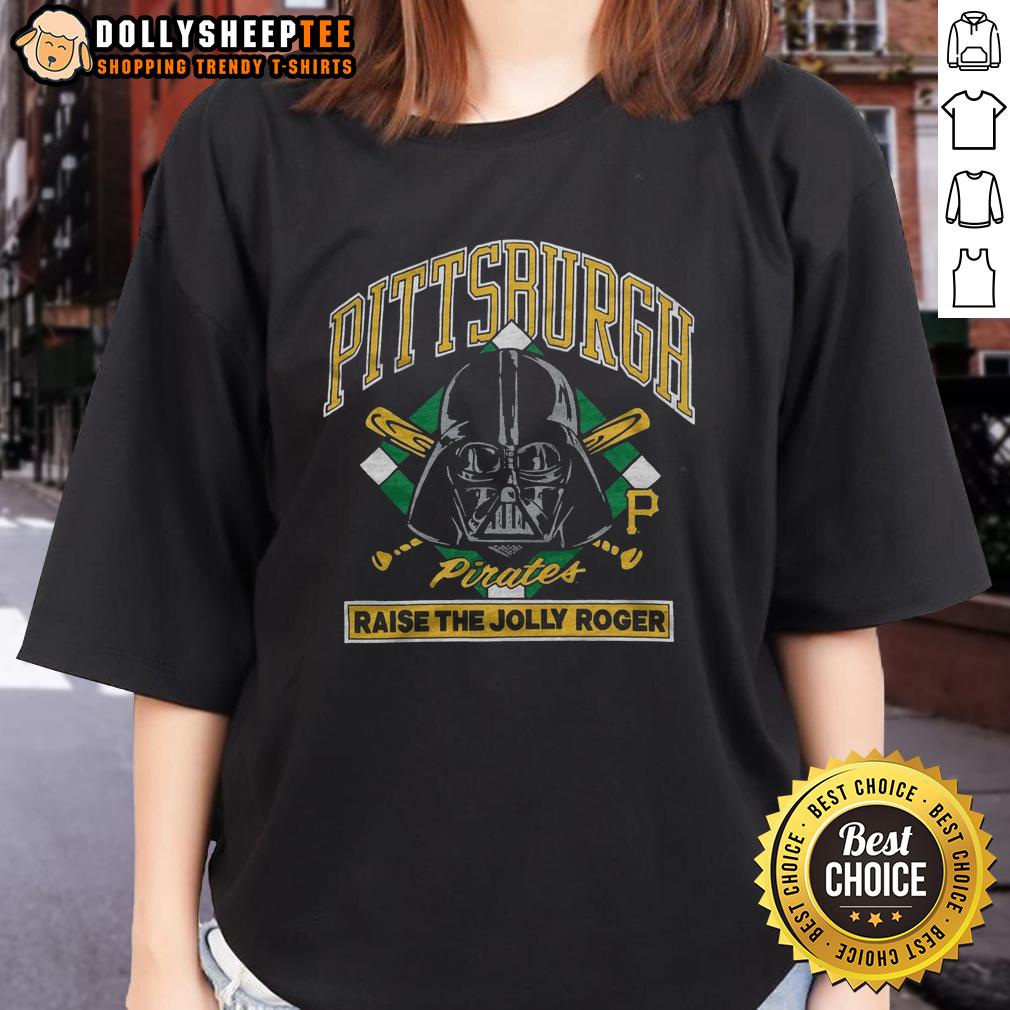 Top Star Wars X Pittsburgh Pirates Dark Side Ladies Tee Top Star Wars X Pittsburgh Pirates Dark Side Ladies Tee featuring a stylish design for fans of both franchises.