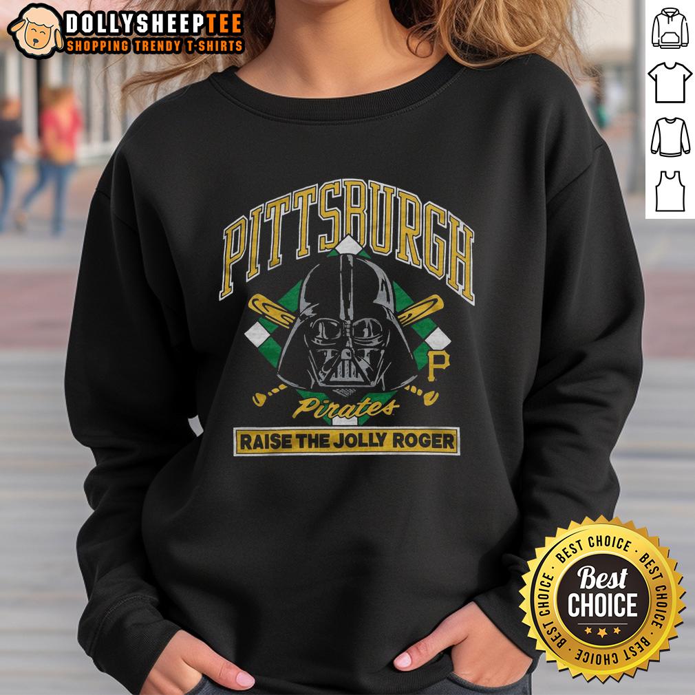 Top Star Wars X Pittsburgh Pirates Dark Side Sweatshirt Top Star Wars X Pittsburgh Pirates Dark Side sweatshirt featuring a unique design blending sports and sci-fi themes.